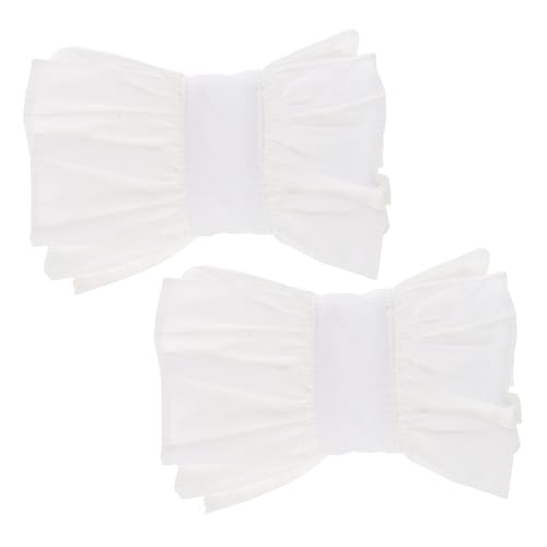 CTIRCHIU Manschetten Mit Falschen Ärmeln Aus Spitze Handgelenkmanschetten Mit Blütenmotiv Abnehmbare Falsche Ärmel Für Damen von CTIRCHIU