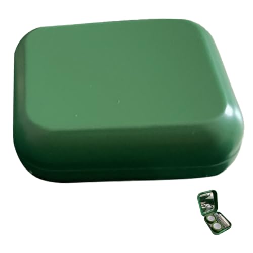 CTIRCHIU Farbiges Kontaktlinsenetui Aus Kleiner Kontaktlinsenhalter Mit Spiegel Tragbarer Organizer Für Reisen Und Outdoor-aktivitäten Und Auslaufsicher von CTIRCHIU