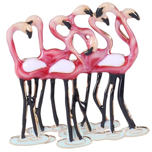CTIRCHIU Flamingo Brosche Strass Dekorative Anstecknadel für Frauen für Kleidung Taschen Hüte und Besondere Anlässe Wie Hochzeiten und Partys von CTIRCHIU
