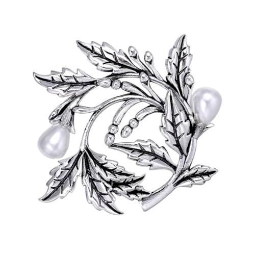 CTIRCHIU Wunderschöne Brosche Für Damen Dekorative Brosche Mit Strass Und Perlen Fashionable Anstecknadel Für Kleidung Abendkleid Kostüme Für Partys Formelle Anlässe Einzigartiges Geschenk von CTIRCHIU