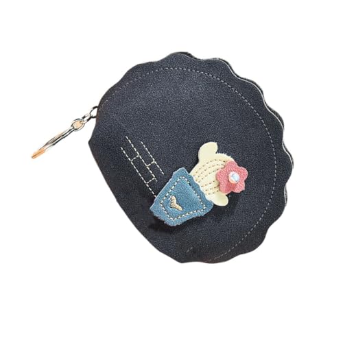 CTIRCHIU Kaktus Geldbörse für Damen Kleiner Münzbeutel mit Reißverschluss Schlüsselaufbewahrungstasche Klein Leicht für Reisen und Einkaufen von CTIRCHIU