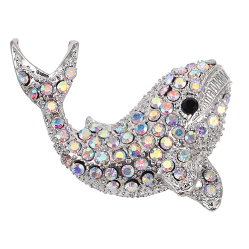 CTIRCHIU Elegante Walbroche Mit Strass Damen-anstecknadel Für Kleidung Vielseitige Brosche Für Anlässe Modisches Accessoire Für Frauen Detailreiche Handwerkskunst Und Langlebige von CTIRCHIU