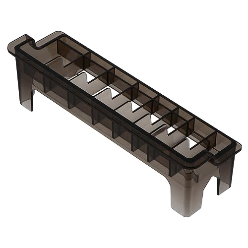 CTIRCHIU Guide Comb Organizer Aufbewahrungsbox mit Fächern Langlebiger Container für Elektrische Haarschneider Kammaufsätze Transparenter Organizer für Friseurwerkzeuge Praktischer Clipper von CTIRCHIU