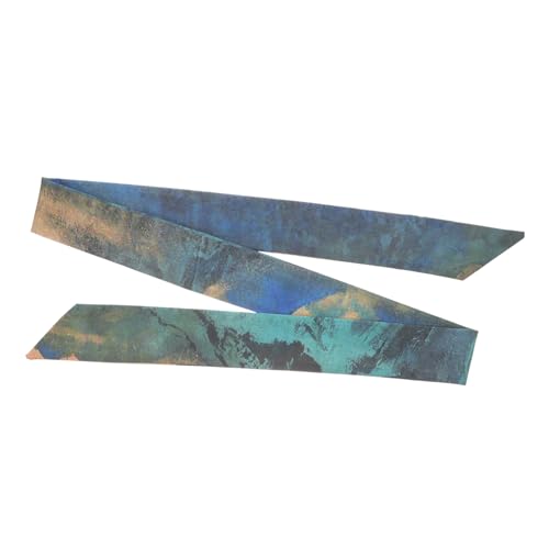 CTIRCHIU Haarband Seidentuch Damen Langes Haartuch für Frauen Buntes Kopftuch Halstuch Elastisches Haaraccessoire für Partys und Reisen Modisches Haarschmuck für Lange Haare von CTIRCHIU