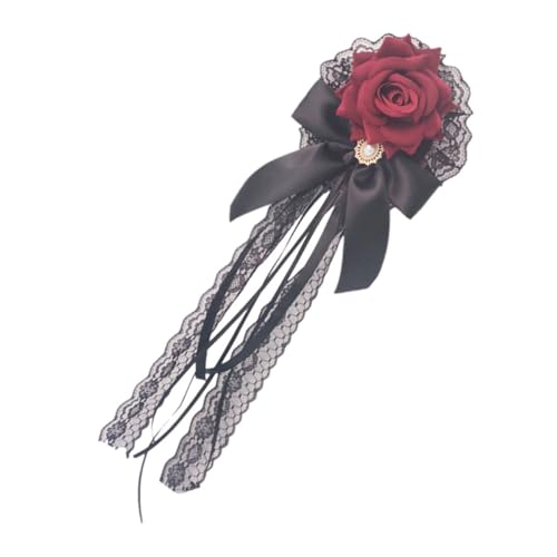 CTIRCHIU Haarspange für Cosplay Handgefertigtes Lolita Zubehör mit Romantischem Design für Partys und Besondere Anlässe Leicht Hochwertigem von CTIRCHIU