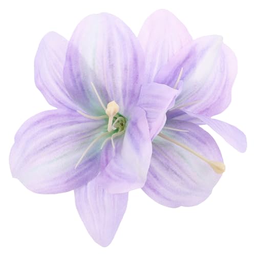 CTIRCHIU Lilienblumen Haarspange Kleine Blumen Haarspange Blüten Haar Accessoire Kunstblumen Haarnadel für Damen für Strand und Freizeit von CTIRCHIU