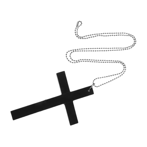 CTIRCHIU Holzkreuz Halskette Mit Anhänger Für Damen Und Herren Langlebiges Holzdesign Schlichtes Und Modisches Accessoire Für Verschiedene Anlässe von CTIRCHIU