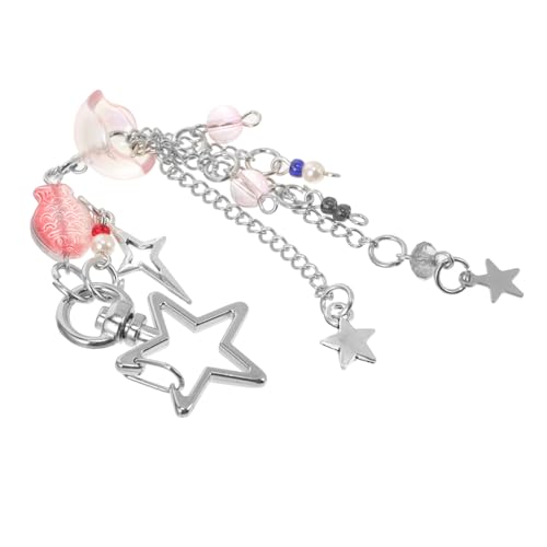 CTIRCHIU Handy Hängedekoration Süßer Stern Handyanhänger Langlebiger Riemen für Handys Taschen und Rucksäcke Perfektes Party oder Accessoire für Frauen von CTIRCHIU