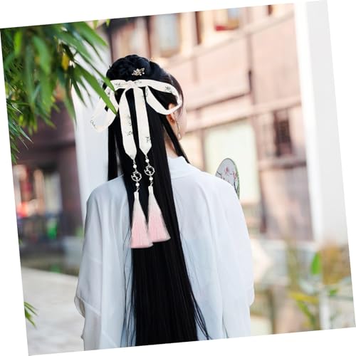 CTIRCHIU Chinesisches Haarband Mit Farbverlauf-quaste Hanfu-haarzubehör Aus Weichem Stoff Traditionelle Haarschmuck Für Cosplay Und Alltag von CTIRCHIU