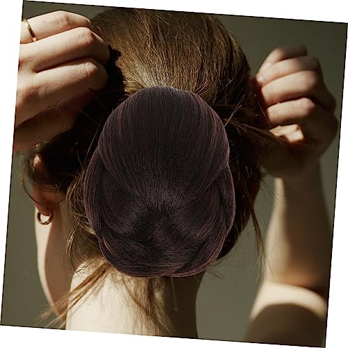 CTIRCHIU Hochtemperaturfaser Haarteil Dutt Haarklammer Donut Chignon Haarverlängerung für Braut Mädchen Volumen und Fülle Einfach Anzuwenden für Hochzeit Party Ballett und Alltag von CTIRCHIU