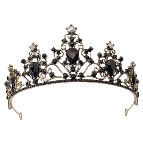 CTIRCHIU Hochzeit Tiara Strasskrone für Haarschmuck für Hochzeiten Geburtstagsfeiern und Besondere Anlässe Zartes Design mit Kristallen für Einzigartigen von CTIRCHIU