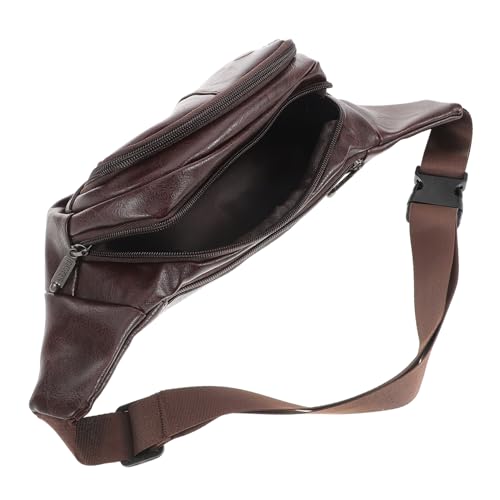 CTIRCHIU Pu-gürteltasche Hüfttasche Für Damen Und Herren Outdoor Bergsteiger Reisetasche Große Kapazität Tragbar Für Wandern Camping Sport Und Täglichen Gebrauch von CTIRCHIU