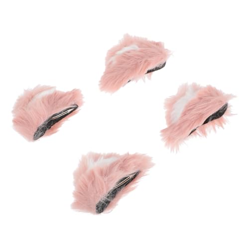 CTIRCHIU 2paare Katzenohr Clips Für Mädchen Party Dekoration Haarspange Für Halloween Cosplay Junge Mädchen Und Erwachsene von CTIRCHIU