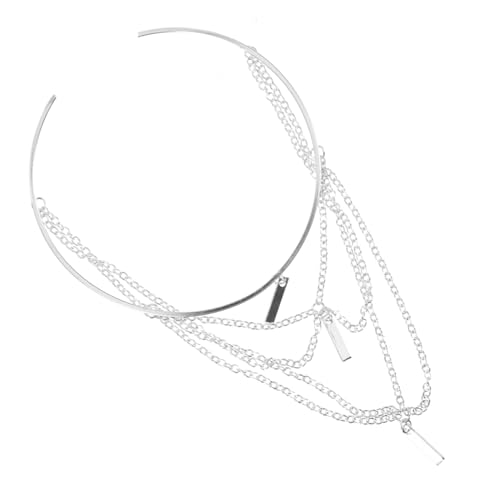 CTIRCHIU Kettenarmmanschette Aus Metall Mehrreihiges Oberarmarmband Offenes Armband Schmuck Für Damen Passend Für Verschiedene Anlässe von CTIRCHIU