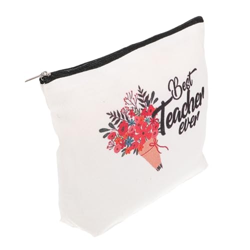 CTIRCHIU Kosmetiktasche für Damen Tragbar Reißverschluss Organizer Reise Make Up Tasche für und Persönliche Gegenstände Perfektes für Lehrer von CTIRCHIU