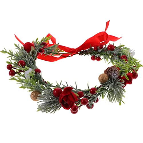 CTIRCHIU Kreatives Haarband Aus Künstlichen Blättern Elegante Blumenkrone Für Hochzeiten Braut-accessoire Boho-stil Leicht Und Bequem Für Besondere Anlässe Und Kostüme von CTIRCHIU