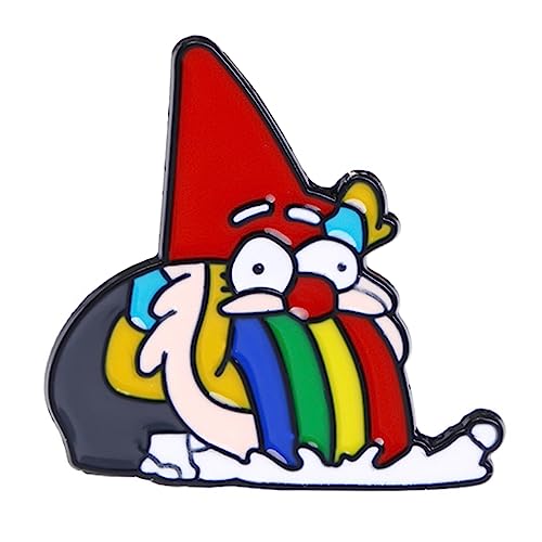 CTIRCHIU Kreative Brosche Aus Legierung Lustiges Design Unisex-modedekor Stilvoll Und Schick Für Kleidungszubehör von CTIRCHIU