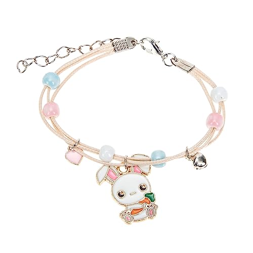 CTIRCHIU Verstellbares Cartoon Armband für Mädchen Langlebiges Seilarmband mit Charm Design Schmuck für Kinder für Geburtstagsfeiern Accessoires Einheitsgröße von CTIRCHIU