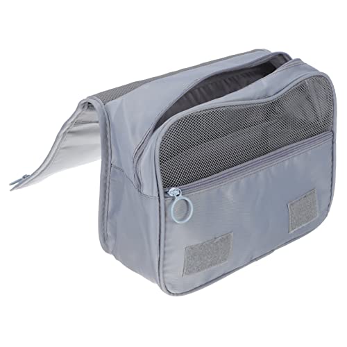 CTIRCHIU Kulturbeutel Für Damen Und Herren Faltbare Große wasserdichte Kosmetiktasche Mit Haken Praktischer Tragegriff Für Reise Toilettenaccessoires von CTIRCHIU