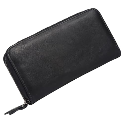 CTIRCHIU Multifunktionale Lange Pu Kunstleder Geldbörse mit Reißverschluss Praktische Kartenhülle und Portemonnaie Tragbare Handtasche für Damen und Herren Robustes Material Stilvolles von CTIRCHIU