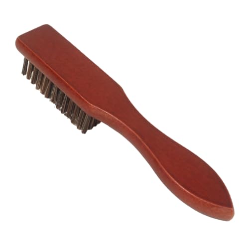 CTIRCHIU Vintage Bartbürste Für Herren Ergonomische Haarbürste Mit Wildschweinborsten Für Bartpflege Und Haarschnitt Für Salon Und Zuhause Multifunktionale Stylingbürste Für von CTIRCHIU