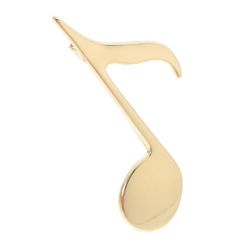 CTIRCHIU Musiknoten Brosche Kreative Anstecknadel Zinklegierung Modisches Musiksymbol Abzeichen für Damen und Herren Vielseitiges Zubehör für Kleidung Taschen und Hüte von CTIRCHIU