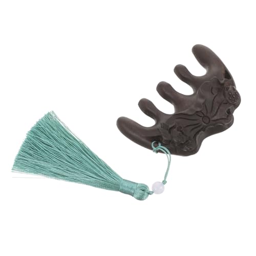 CTIRCHIU Natürlicher Sandelholzkamm für Kopfhautmassage Antistatischer Breiter Pflegekamm zur Gesunder Haare für Damen Herren und Handarbeit Langlebig von CTIRCHIU