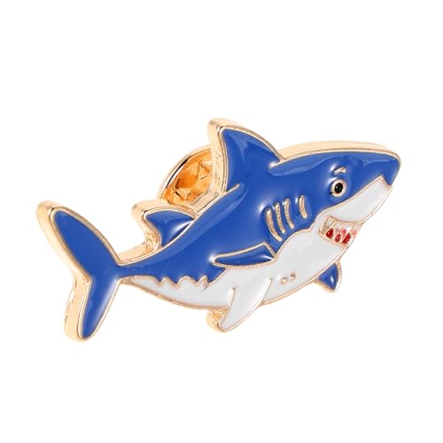 CTIRCHIU Niedliche Emaille Brosche Cartoon Meeresbewohner Anstecknadel für Jacken Taschen Hüte Modisches Accessoire für Zuverlässige Befestigung Lustiges Design von CTIRCHIU