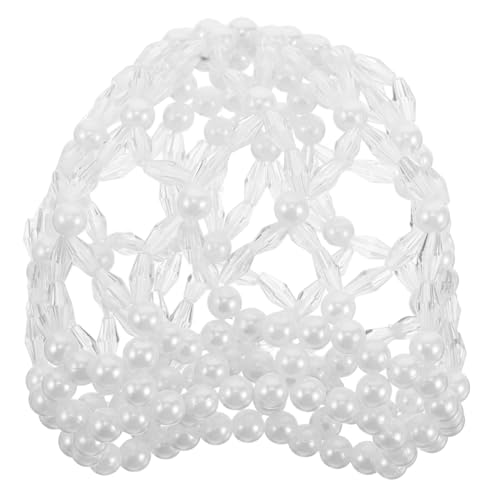 CTIRCHIU Perlen-haarknoten-netz Für Damen Handgefertigtes Elastisches Crochetdesign Für Ballett Und Tänze Schafft Einen Eleganten Dutt Leicht Und Tragbar Für Auftritte Und Proben von CTIRCHIU