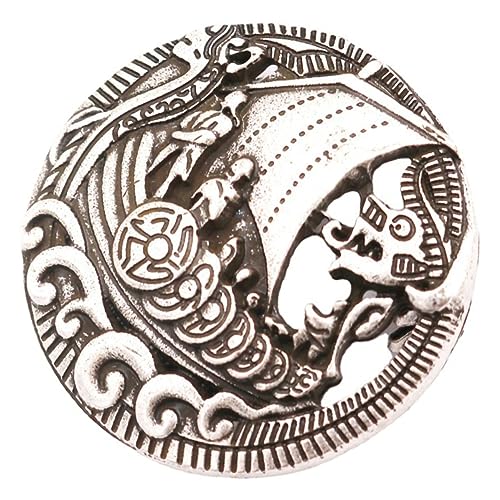 CTIRCHIU Wikingerboot Brosche Antik Für Frauen Mädchen Kostüm-accessoire Schmuck Outfit Anstecknadel Rucksacknadel Broschennadel von CTIRCHIU