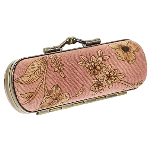CTIRCHIU Retro Lippenstift Aufbewahrungsetui Mit Spiegel Kosmetiktasche Für Reisen Und Freizeit Langlebiges Damen Und Partys Praktische Lippenstiftbox Elegantem von CTIRCHIU
