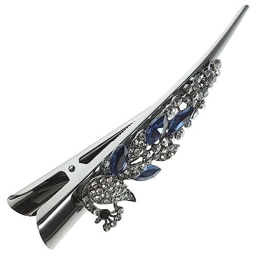 CTIRCHIU Vintage Haarklammer Mit Kristallen Eleganter Alligator-haarclip Für Damen Für Partys Und Besondere Anlässe Geeignet Für Feines Und Dickes Haar Leicht Und Kompakt von CTIRCHIU