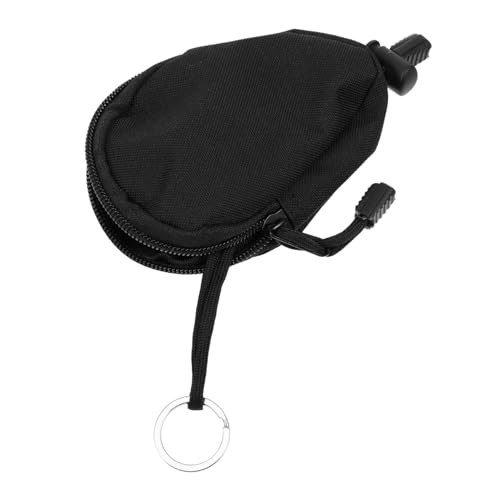 CTIRCHIU Schlüsselaufbewahrungstasche Langlebiger Und Praktischer Schlüsselbeutel Für Outdoor-aktivitäten Kompakt Und Vielseitig Einsetzbar Schwarz von CTIRCHIU