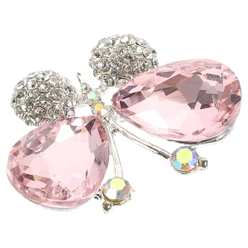 CTIRCHIU Schmetterlings-strassbrosche Funkelnde Applikation Für Kleidung Und Schuhe Modisches Accessoire Mit Feinen Details Für Diy-projekte Und Stilvolle Dekorationen von CTIRCHIU