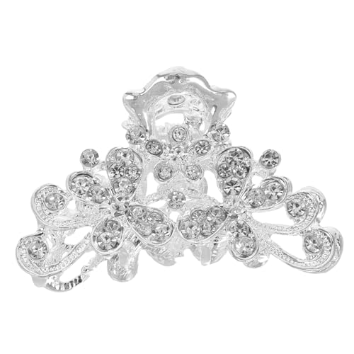 CTIRCHIU Haarklammern Mit Strasssteinen Mini-haarspangen Für Frauen Blumenmotiv Spangen Mit Glitzer-strasssteinen Haarspangen Für Hochzeiten Und Partys von CTIRCHIU