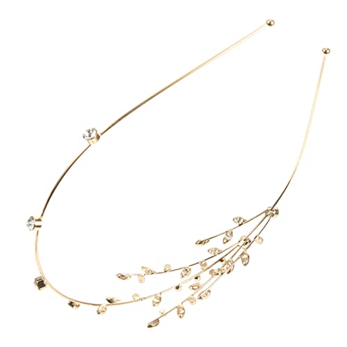 CTIRCHIU Strass Haarband mit Zweig Design Leichtes Legierungs Haarreif für Damen Party Hochzeits Haarschmuck Modisches Stirnband Komfortabel und Vielseitig Einsetzbar von CTIRCHIU