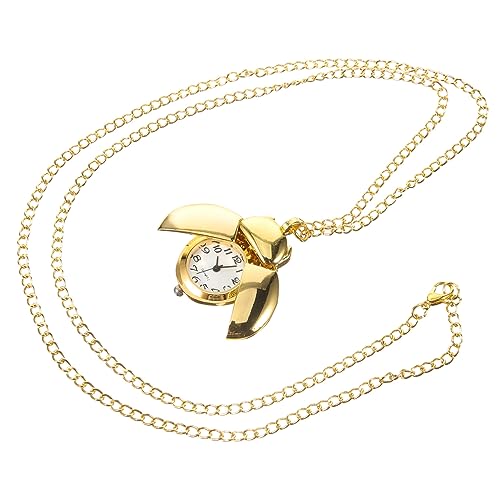 CTIRCHIU Vintage Auto Uhr Halskette Retro Taschenuhr Anhänger für Damen Kreatives Design Halskette mit Anhänger Einfache Ablesbarkeit für Verschiedene Anlässe von CTIRCHIU