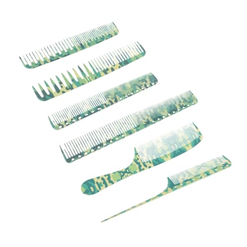 CTIRCHIU Teiliges Friseurkamm set aus Bruchsicherem Pei Professionelles Haarschneidewerkzeug für Männer und Frauen Vielseitig für Styling Haarschneiden Glätten für Salon und Heimgebrauch von CTIRCHIU