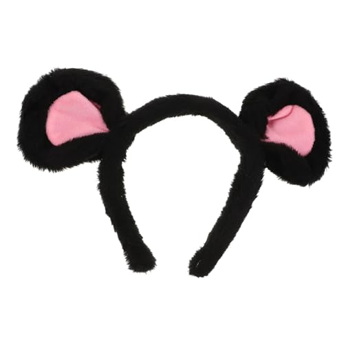 CTIRCHIU Tierohren Haarband Für Kostüme Und Partys Niedliches Cartoon Mouse Ear Headband Für Cosplay Halloween Und Besondere Anlässe Weiches Und Bequemes Design Für Damen von CTIRCHIU