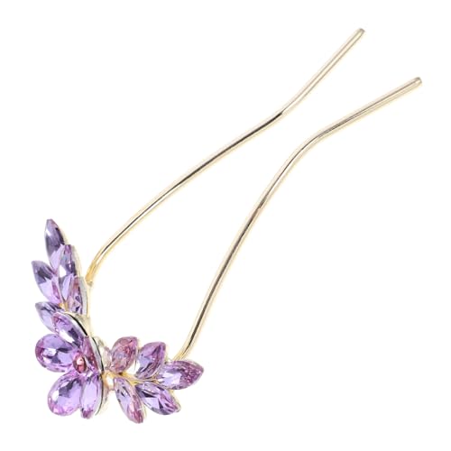 CTIRCHIU U Förmige Haarnadel mit Strasssteinen Stabiles Design für Hochzeiten Brautschmuck und Festliche Frisuren Französische Haarklammer für Damen Haaraccessoire in von CTIRCHIU