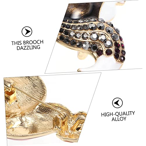 CTIRCHIU Vintage Fuchs Brosche mit Öl Einfache Anstecknadel aus Legierung Modisches Kleidungsaccessoire für Party Vielseitiger Schmuck für Taschen Pullover Mäntel und Hüte von CTIRCHIU