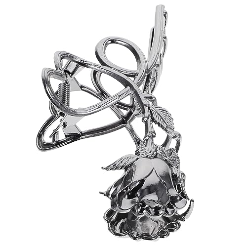 CTIRCHIU Vintage Haarklammer für Damen Große Robuste Haarspange im Rosendesign für Dickes und Dünnes Haar Perfektes Haarschmuck Accessoire für Hochzeiten Geburtstage und Feste von CTIRCHIU