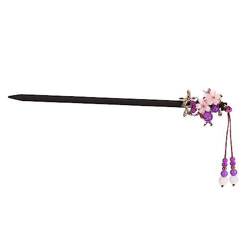 CTIRCHIU Holz Haarspange Im Vintage-stil Mit Quaste Für Frauen Damen Haarschmuck Aus Holz Haarspange Für Alltag Hochzeit Tanz Ball CTIRCHIU Holz Haarspange Im Vintage-stil Mit Quaste Für Frauen Damen Haarschmuck Aus Holz Haarspange Für Alltag Hochzeit Tanz Ball von CTIRCHIU