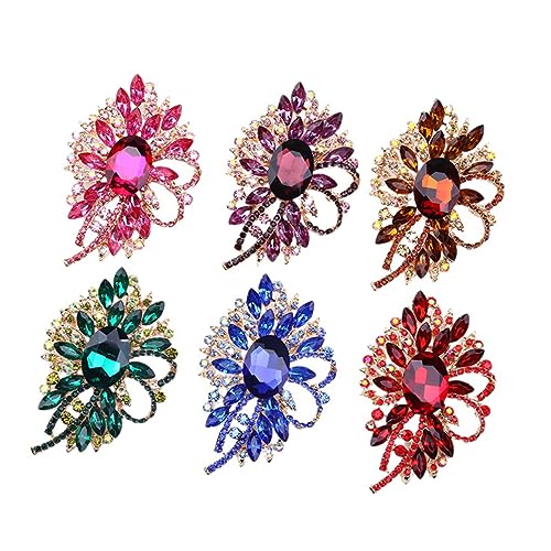 CTIRCHIU Wunderschöne Brosche Glas Brosche Lustige Brosche rot CTIRCHIU Wunderschöne Brosche Glas Brosche Lustige Brosche rot von CTIRCHIU