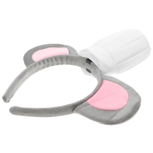 CTIRCHIU -ohren-stirnband Weiches Stirnband Mit Realistischen Ohren Für Koch- -kostüm Für Halloween Cosplay Und Partys Als Tierkostüm-zubehör von CTIRCHIU