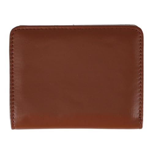 CTM Damen Mini Organizer Wallet Cognac von CTM
