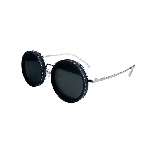 CUAXINHM Sonnenbrille verstellbar 9 Stufen für Herren | Fahren, Angeln, Reisen | polarisierte ND-Gläser UV400, Gestell aus leichter Legierung, Gestell: dick; Bügel: silberfarben, schmal; Endstücke CUAXINHM Sonnenbrille verstellbar 9 Stufen für Herren | Fahren, Angeln, Reisen | polarisierte ND-Gläser UV400, Gestell aus leichter Legierung, Gestell: dick; Bügel: silberfarben, schmal; Endstücke von CUAXINHM