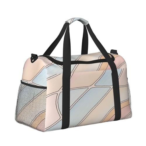 Leichte Umhängetasche für Damen und Herren, Flugzeug, Kabine, Handgepäcktasche, Geometrisches G, 1 Stück Leichte Umhängetasche für Damen und Herren, Flugzeug, Kabine, Handgepäcktasche, Geometrisches G, 1 Stück von CUAXINHM
