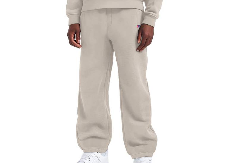 CUBAIANS Jogginghose Caonao Herren Baggy Pant Hose Freizeit Loose Fit Sweat mit Bündchen Elastischer Bund mit Tunnelzug von CUBAIANS