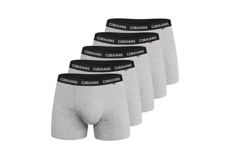 CUBAIANS Retro Boxer Jobabo Herren Boxershort 5er Pack Unterwäsche für Männer aus Baumwolle (5er Pack) Geschenkbox im Zigarrenstyle, ganz ohne kratzenden Zettel von CUBAIANS